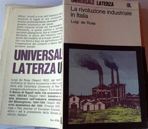 LA RIVOLUZIONE INDUSTRIALE In Italia EUR 9 90 PicClick IT