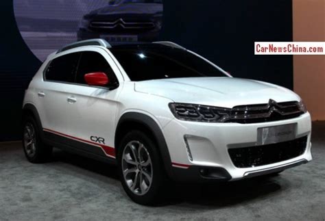 Spy Shots Citroen C3 XR SUV Testing In China CarNewsChina