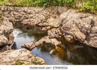 Strange Rock Formation Due Physical Abrasion Stock Photo 1794439216 ...