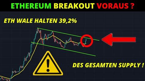 Ethereum Breakout Voraus Ethereum Wale Halten Des Gesamten