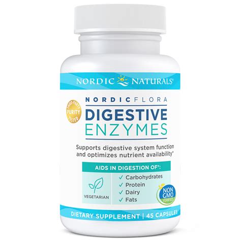 Nordic Flora Digestive Enzymes Nordic Naturals