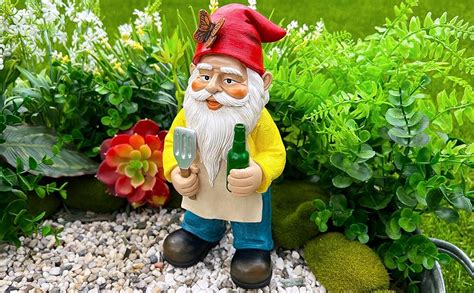 Amazon Mood Lab Garden Gnome Bbq Chef Gnome Inch Tall