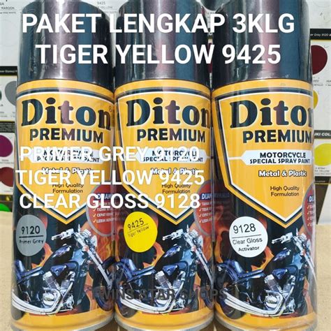 Pilok Pilox Cat Semprot Diton Premium Paket Lengkap Kaleng Cc