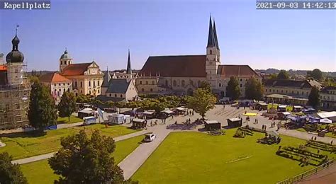 Live HD Webcam Altötting Kapellplatz Altötting Kapellplatz Webcam