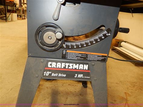 Craftsman Table Saw In Manhattan Ks Item Ap Sold