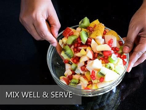 Fruit Chaat Recipe Indian Fruit Salad Mixed Fruit Chaat Boldsky