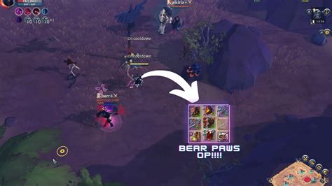 The Best Solo Ganking Build Bear Paws In Black Zone Albion Online