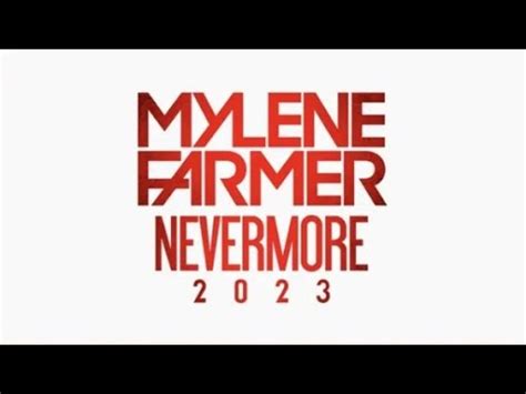 Mylène Farmer début de l incroyable tournée Nevermore 2023 YouTube