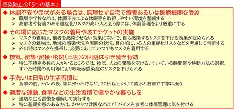 感染防止の「5つの基本」／新型コロナウイルス感染症対策adb：さかなと鬼太郎のまち境港市 Sakaiminato City Official