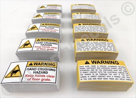 Alberta Manufacturer | Workplace Warning Caution Safety Stickers Signs