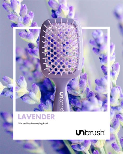 Unbrush Detangling Hair Brush Lavender Fhi Heat™