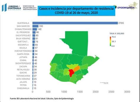 Así es el mapa de contagios de Covid 19 en los municipios