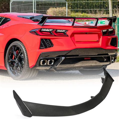 Amazon Mcarcar Kit Real Carbon Fiber Rear Trunk Spoiler For