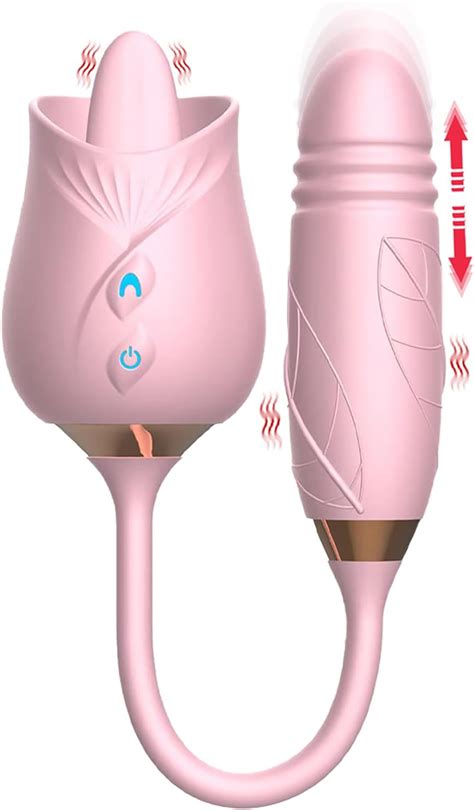 New Upgrade Automatic Rose Pleasure Dual Motor Toy For Women Sex Relaxing Washable And