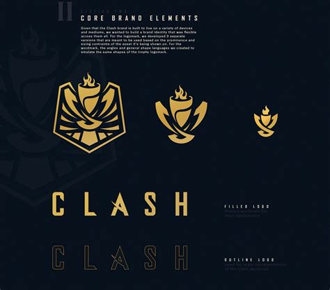 The Logo For Clash Is Shown In Three Different Colors And Styles