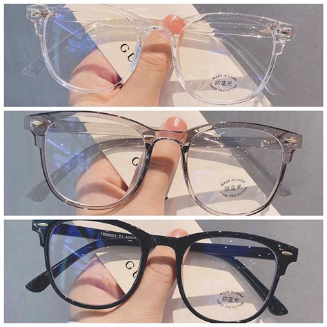 Round Spek Spec Anti Blue Light Blocking Glasses Transparent Spectacles