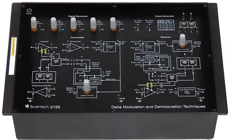 Digital Ask Psk Fsk Modulation And Demodulation Trainer Kit For