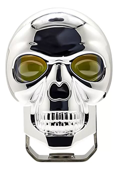 Ripley FOCO NEBLINERO BICOLOR CALAVERA CROMADO TIPO LUPA AUTO MOTO