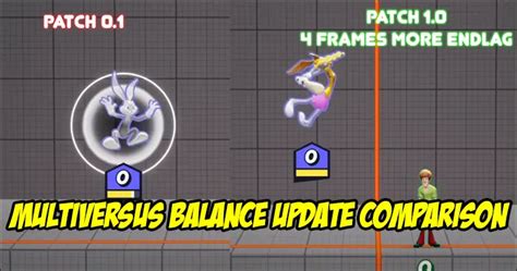 MultiVersus Season 1 Balance Update Comparison Breaks Down All The Big