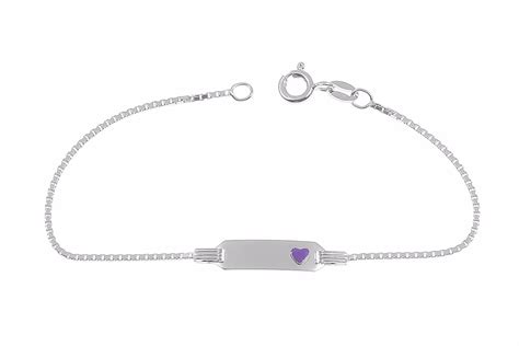 Zierliches Kinder Silberarmband Cm Inkl Pers Nlicher Gravur