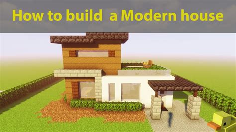 Modern House Tutorial Youtube