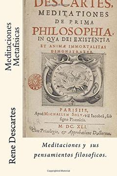 Libro Meditaciones Metafisicas Spanish Edition De Descartes Rene