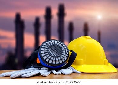 Standard Construction Safety Construction Site Background Stock Photo