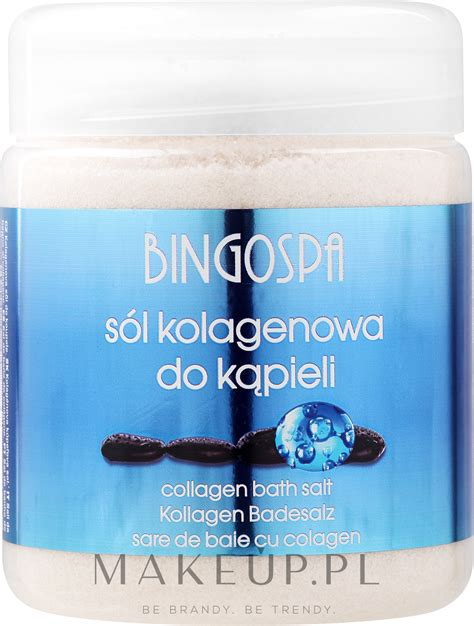 BingoSpa Bath Salt With Collagen Sól kolagenowa Makeup pl