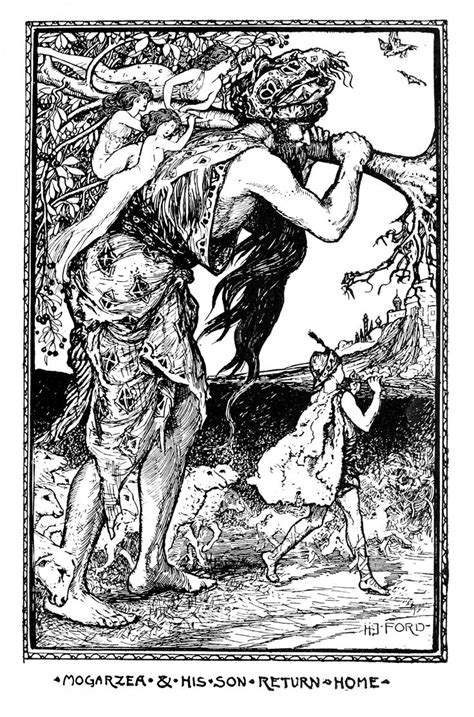 Henry Justice Ford The Violet Fairy Book Edited By Andrew Lang 1906 Illustration 11