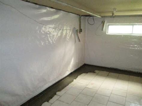 Basement Waterproofing Basement Waterproofed In Greenfield Park Qc Membrane On Basement Walls