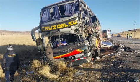 Choque De Buses En Puno Deja Heridos Y Fallecidos