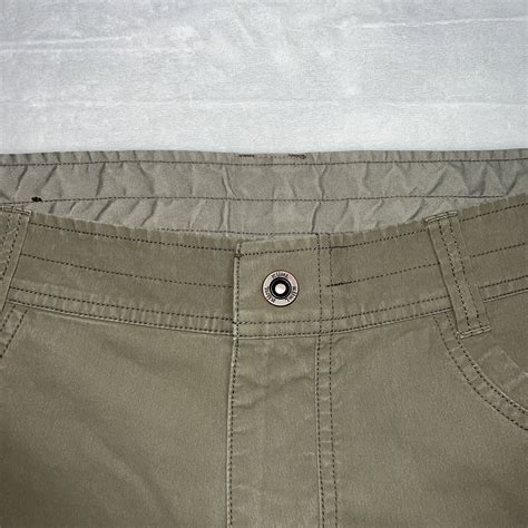 Kuhl Shorts Mens 38 X 12 Tan Cargo Vintage Patina Dye Gem