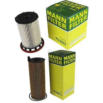 MANN FILTER Jeu de Filtres à Huile pour Carburant VW Touareg 3 0 V6 Tdi