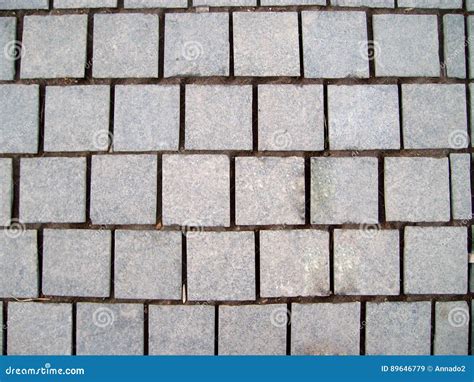 Gray Paving Slab Texture Stock Image Image Of Urban 89646779
