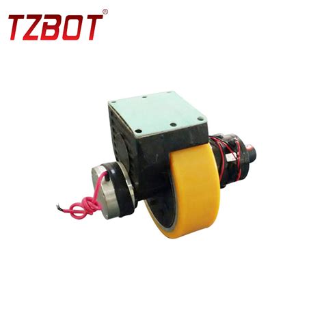 Bldc Motor Agv Drive Unit Compact Structure W Agv Driving Wheel For