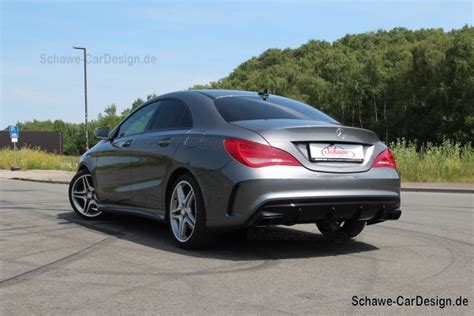 Nachr Stung Mercedes Benz Cla Amg Diffusor Mit Auspuffblenden F R