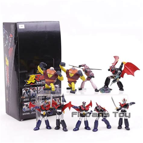 10pcs/set Mazinger Z Mazinkaiser Tranzor Z Mini PVC Figures Toys Boxed ...