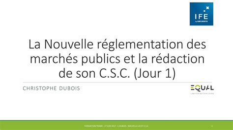 Pdf La Nouvelle R Glementation Des March S Publics Et La Trame