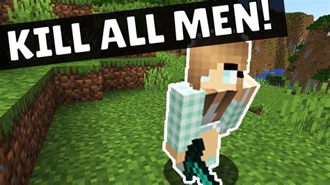 I Got Betrayed In Girls Only Minecraft Server Youtube