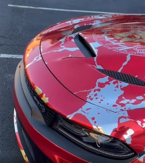 Shaquille Oneal Gets Heavily Customized Dodge Charger Hellcat For 50th