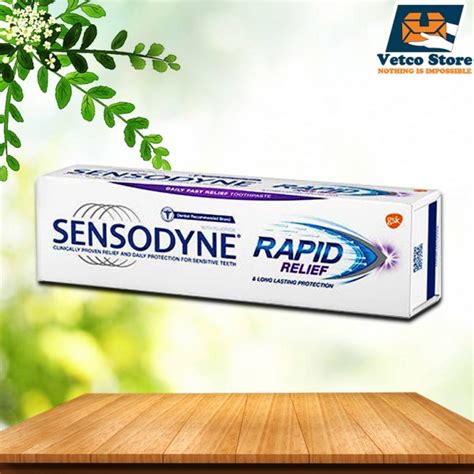 Kem đánh răng Sensodyne Rapid Relief 100g