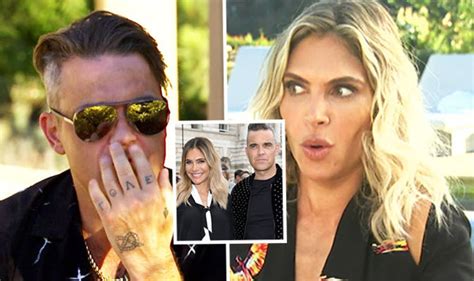 X Factor Robbie Williams Wife Ayda Field Makes Shock Revelation About