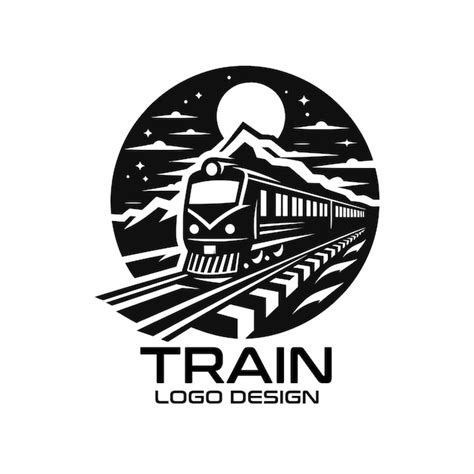 Train Vector Logo Design Premium Ai Generated Vector