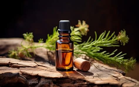 Premium AI Image Pure Cedarwood Essential Oil