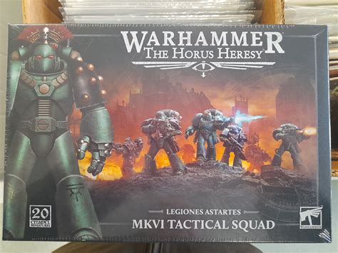 Warhammer Horus Heresy Mkvi Tactical Squad Legiones Astartes New