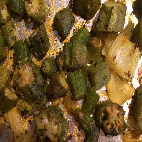 Super Easy Oven Roasted Okra Recipe