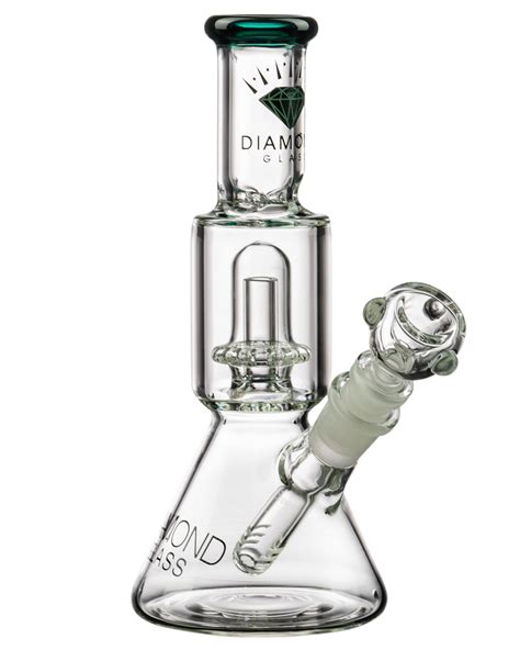 Diamond Glass Short Neck Ufo Beaker Bong Online Headshop Dank Geek