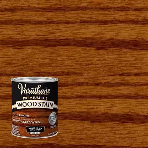 American Walnut Varathane Premium Oil Based Interior Wood Stain