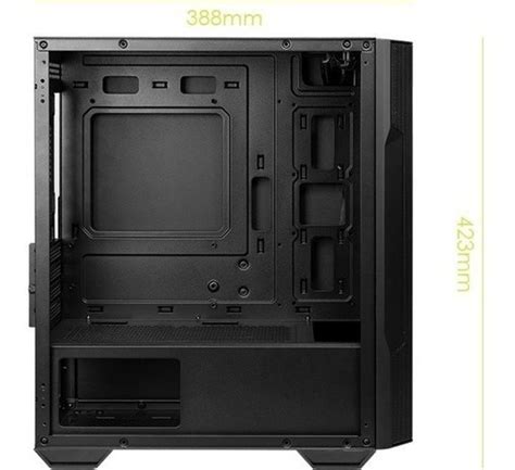 Gabinete Msi Mag Forge M100a Micro Atx Argb Acrilico V Meses Sin Intereses