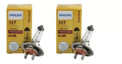 Foco H7 Luz Baja Phillips Original Mazda 3 5 Cx7 2pzas Envío gratis